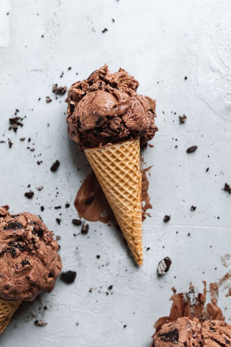 Healthy Chocolate Ice-Cream (Dairy & Refined Sugar Free)