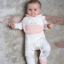 Load image into Gallery viewer, Embroidered Heart Sleepsuit
