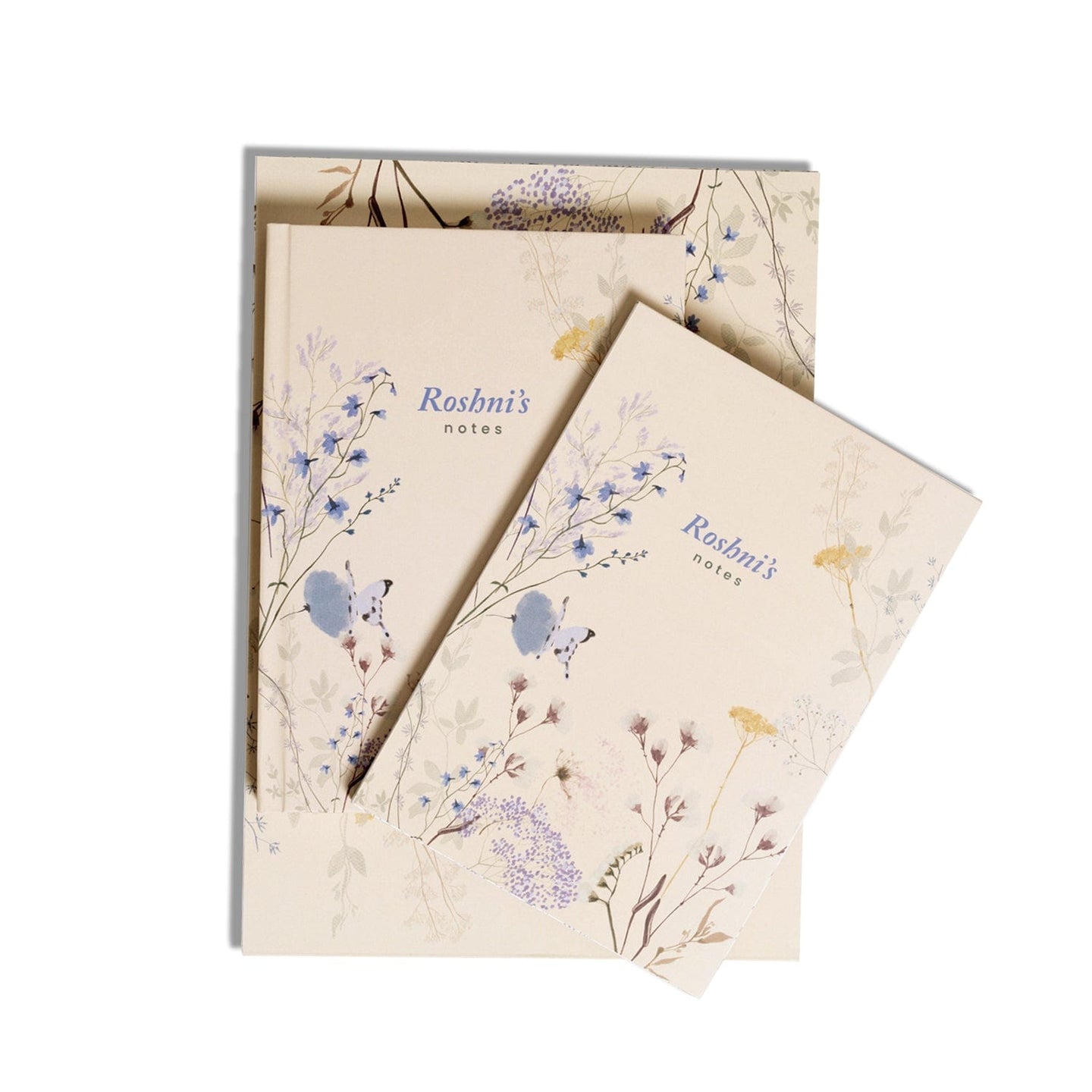 Wildflower Diary & A4 Notepad Set