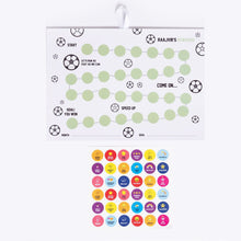 Load image into Gallery viewer, Party Favour: Football Reward Chart &amp; Sticker Sheet
