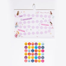 Load image into Gallery viewer, Party Favour: Mermaid Reward Chart &amp; Sticker Sheet
