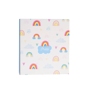 Party Favour: Rainbow Ring Binder