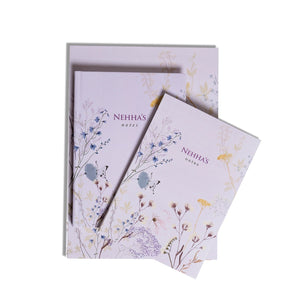 Wildflower Diary & A4 Notepad Set