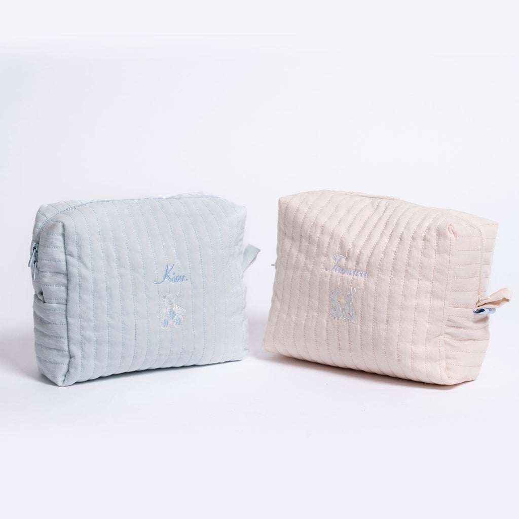 Teddy Quilted Pouch