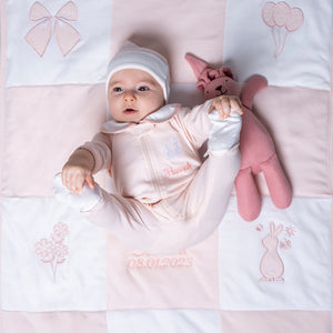 Bunny Smart-Zip Sleepsuit