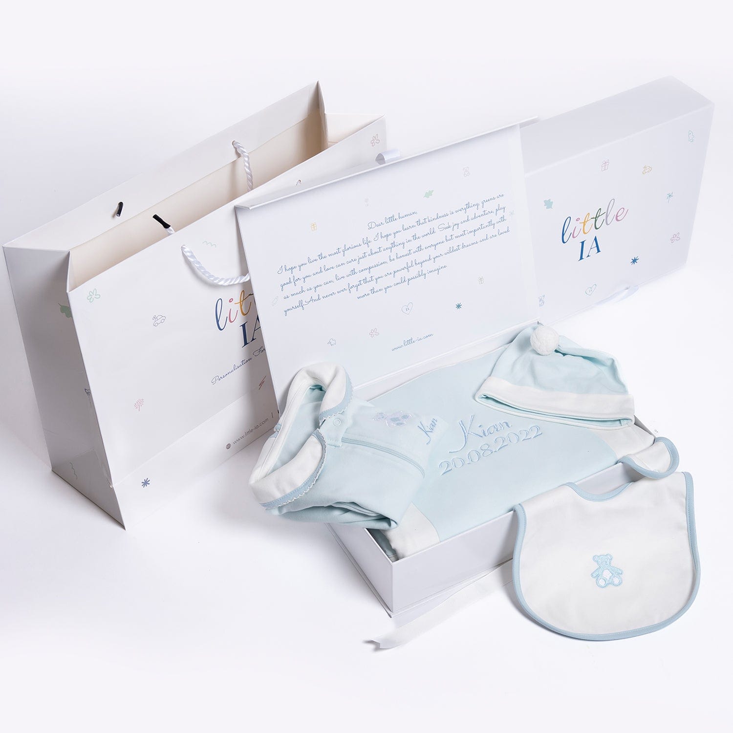 3-Pc Teddy Smart-Zip Gift Set
