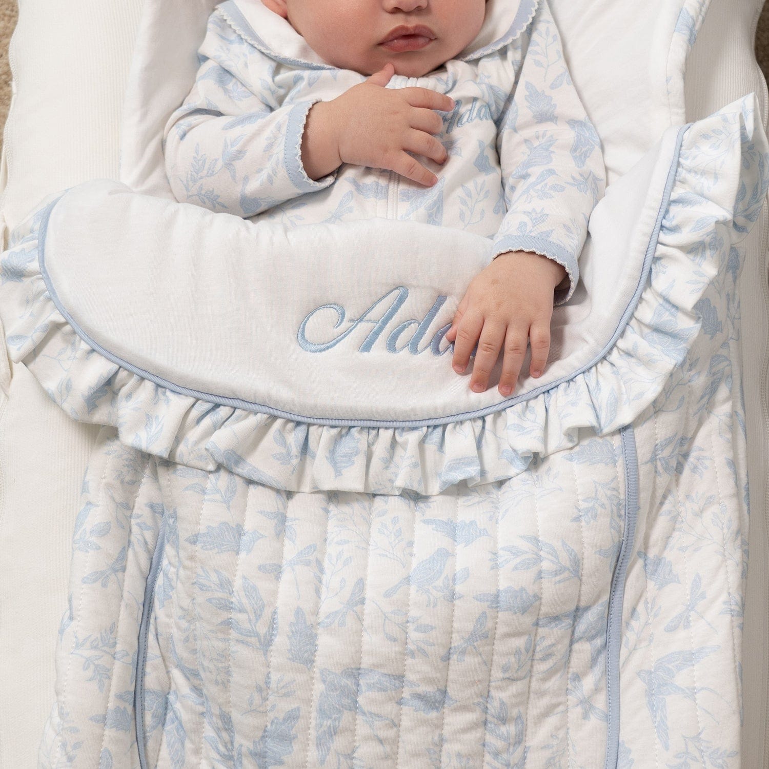Birdsong Quilted Sleeping Nest