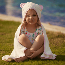 Load image into Gallery viewer, Bamboo Hooded Bath Towel
