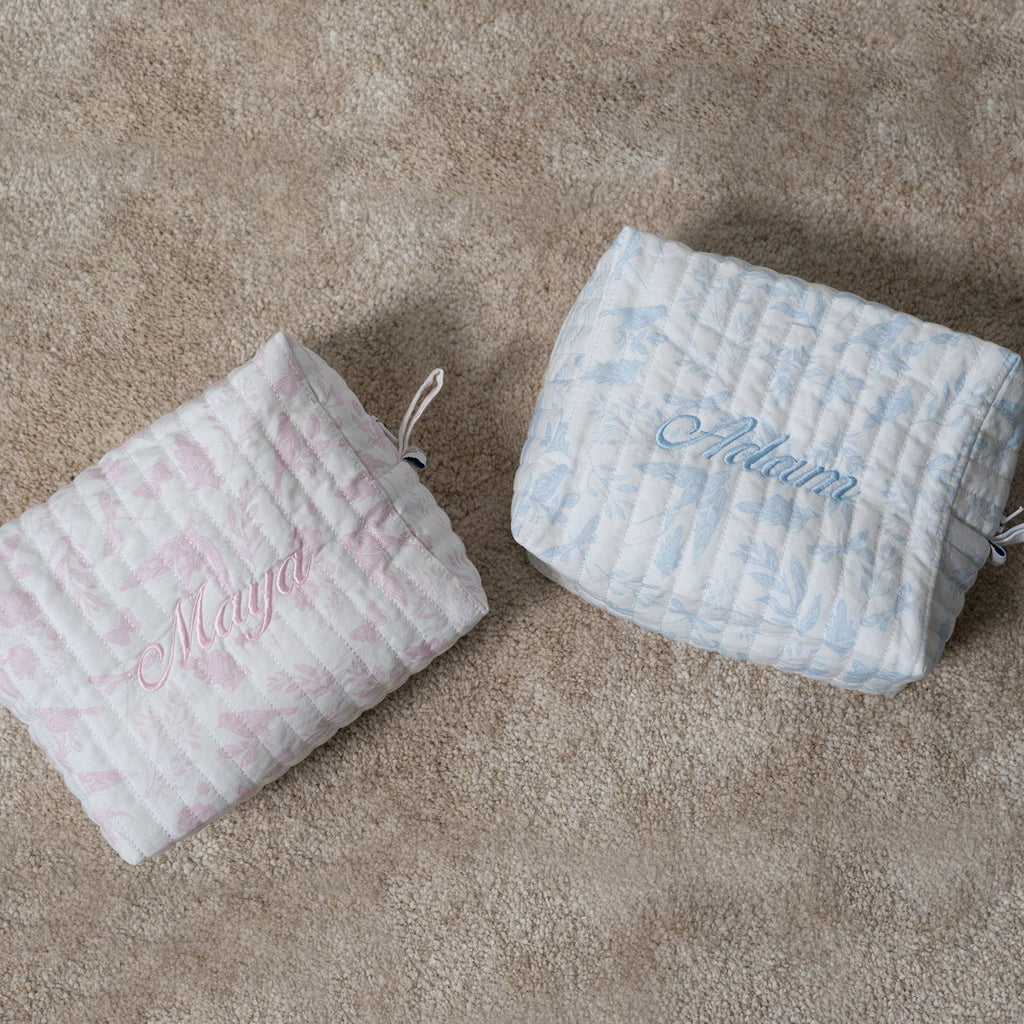 Birdsong Quilted Pouch