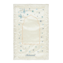 Load image into Gallery viewer, My First Prayer Mat - Blue Lantern &amp; Stars
