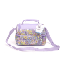 Load image into Gallery viewer, Enchanted Floral Double-Decker Lunch bag
