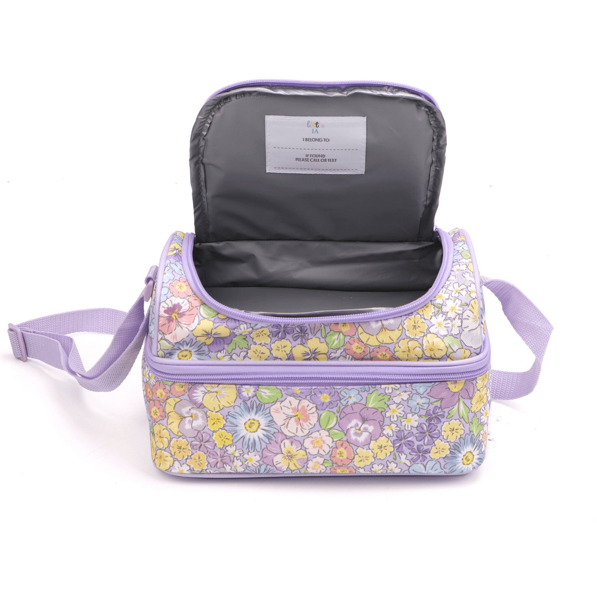 Floral Double-Decker Lunch bag