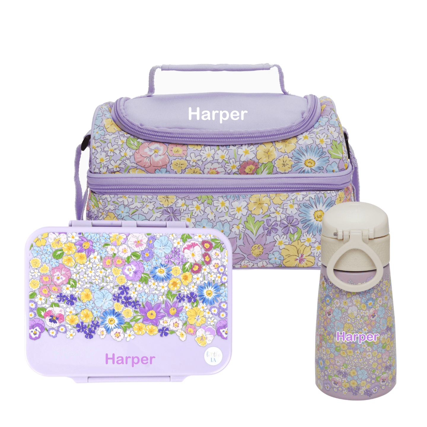 Enchanted Floral Lunchtime Essentials 3-Piece Set