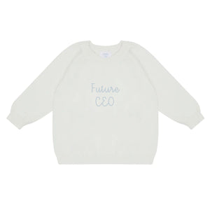 'Future CEO' Knit Sweater