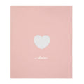 Organic Cotton Heart Blanket