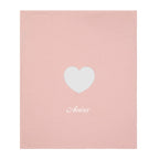 Organic Cotton Heart Blanket