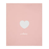 Organic Cotton Heart Blanket