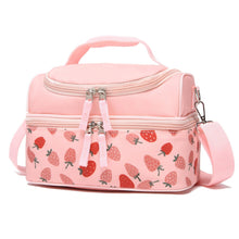 Load image into Gallery viewer, Party Favour: Strawberry Double-Decker Lunchbag
