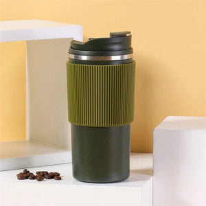 Vacuum Insulated Tumbler with Silicone Sleeve, 450 ML