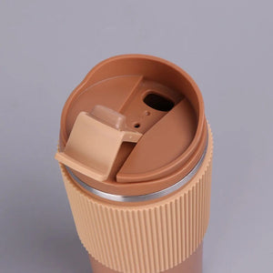 Vacuum Insulated Tumbler with Silicone Sleeve, 450 ML