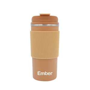 Vacuum Insulated Tumbler with Silicone Sleeve, 450 ML