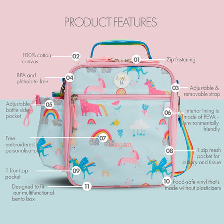 Insulated Unicorn Lunch Bag