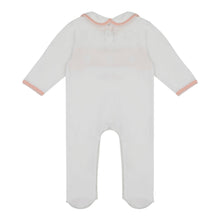 Load image into Gallery viewer, Embroidered Heart Sleepsuit &amp; Bib Set
