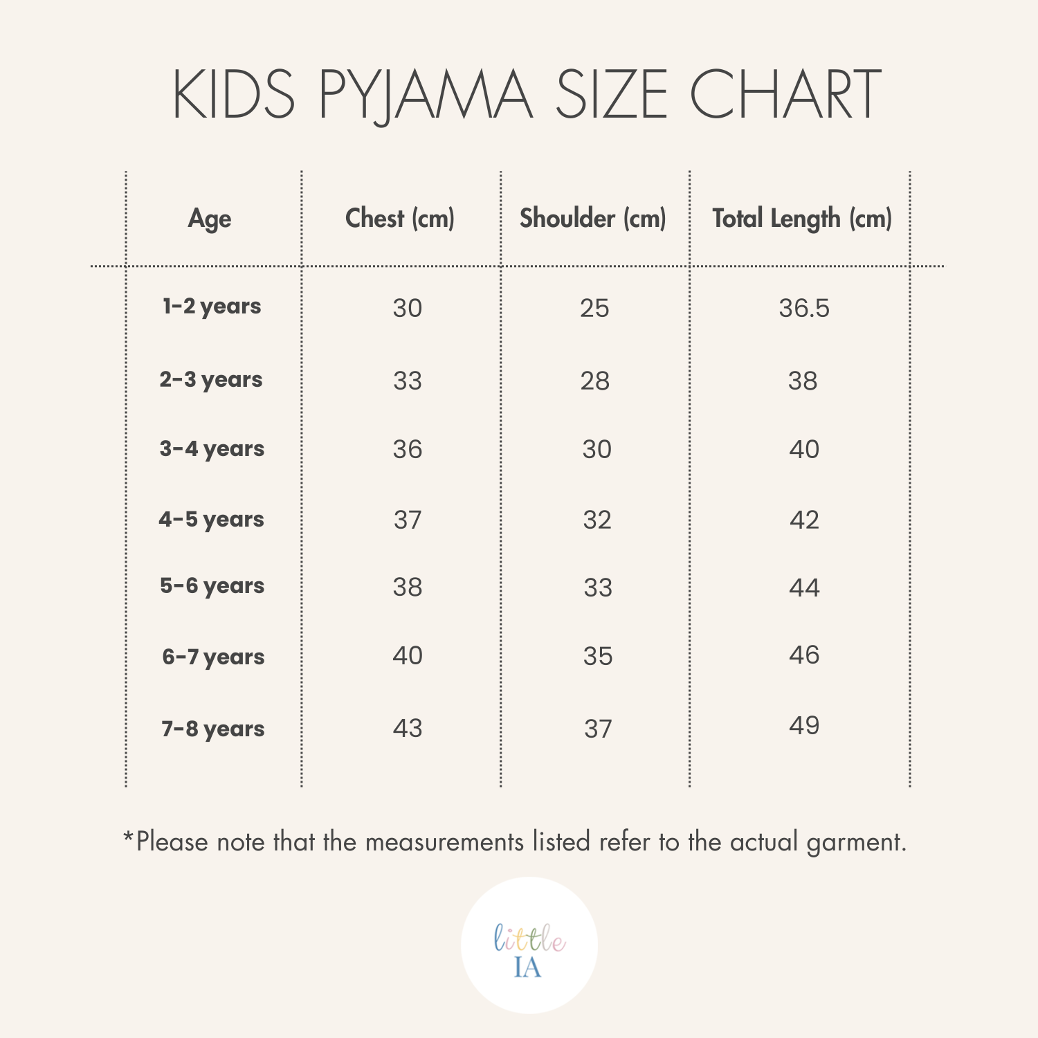 Size Guide