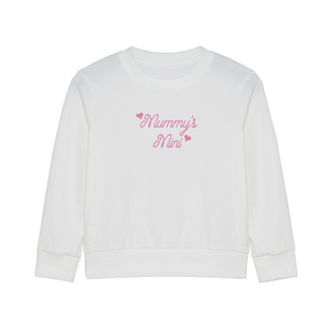 Mummy's Mini White Sweatshirt