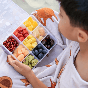 9-Compartment Snack Box, Fruit