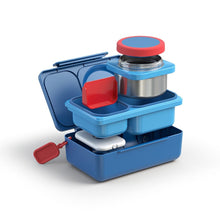 Load image into Gallery viewer, OmieBox Up Bento Box with Insulated Thermos
