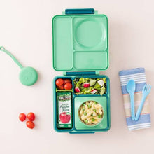 Load image into Gallery viewer, OmieBox Kids Bento Box with Insulated Thermos
