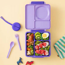 Load image into Gallery viewer, OmieBox Kids Bento Box with Insulated Thermos
