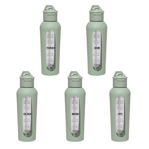 Party Favour: 700 ML Motivational Glass Water Bottle