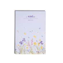 Load image into Gallery viewer, Party Favour: Spring Dreams Personalised Notepad
