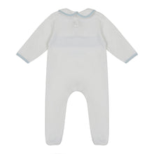 Load image into Gallery viewer, Embroidered Sailboat Sleepsuit
