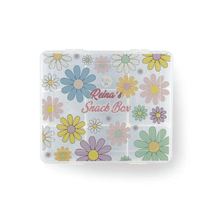 9-Compartment Snack Box, Floral