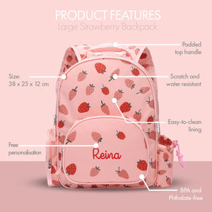 Strawberry 3-Piece School Bundle