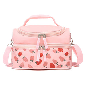 Strawberry Backpack & Lunchbag Bundle