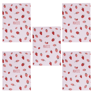 Party Favour: Personalised A5 Diary - Strawberry