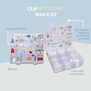 9-Compartment Snack Box, Travel