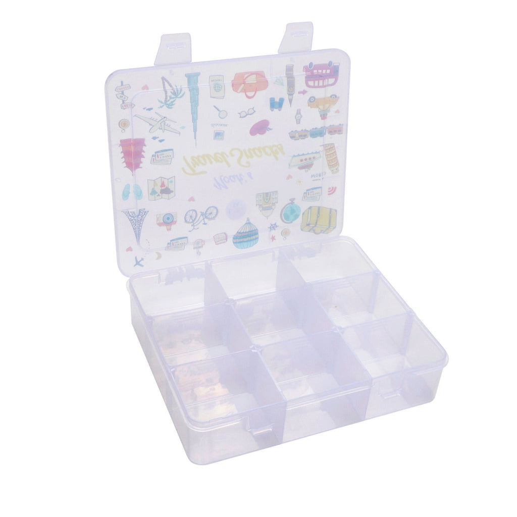9-Compartment Snack Box