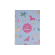 Load image into Gallery viewer, Party Favour: Personalised A5 Diary - Unicorn
