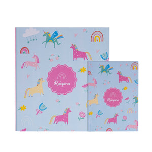 Diary & Ring Binder Set - Unicorn