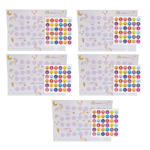 Party Favour: Unicorn Reward Chart & Sticker Sheet