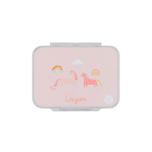 Load image into Gallery viewer, Party Favour: 4-Compartment Unicorn Bento Box
