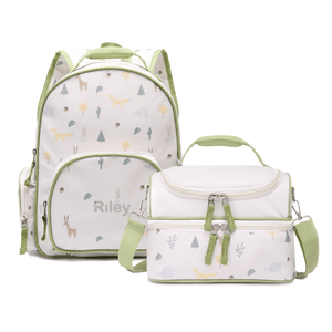 Woodland Backpack & Lunchbag Bundle