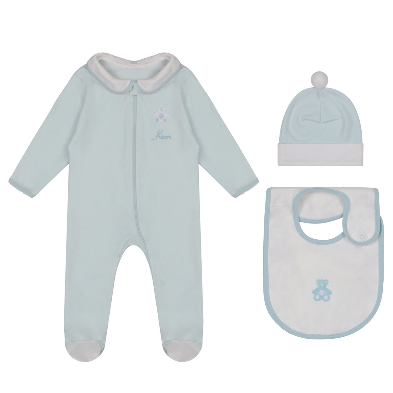 3-Pc Teddy Smart-Zip Gift Set