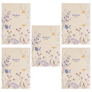 Party Favour: Wildflower Personalised Notepad