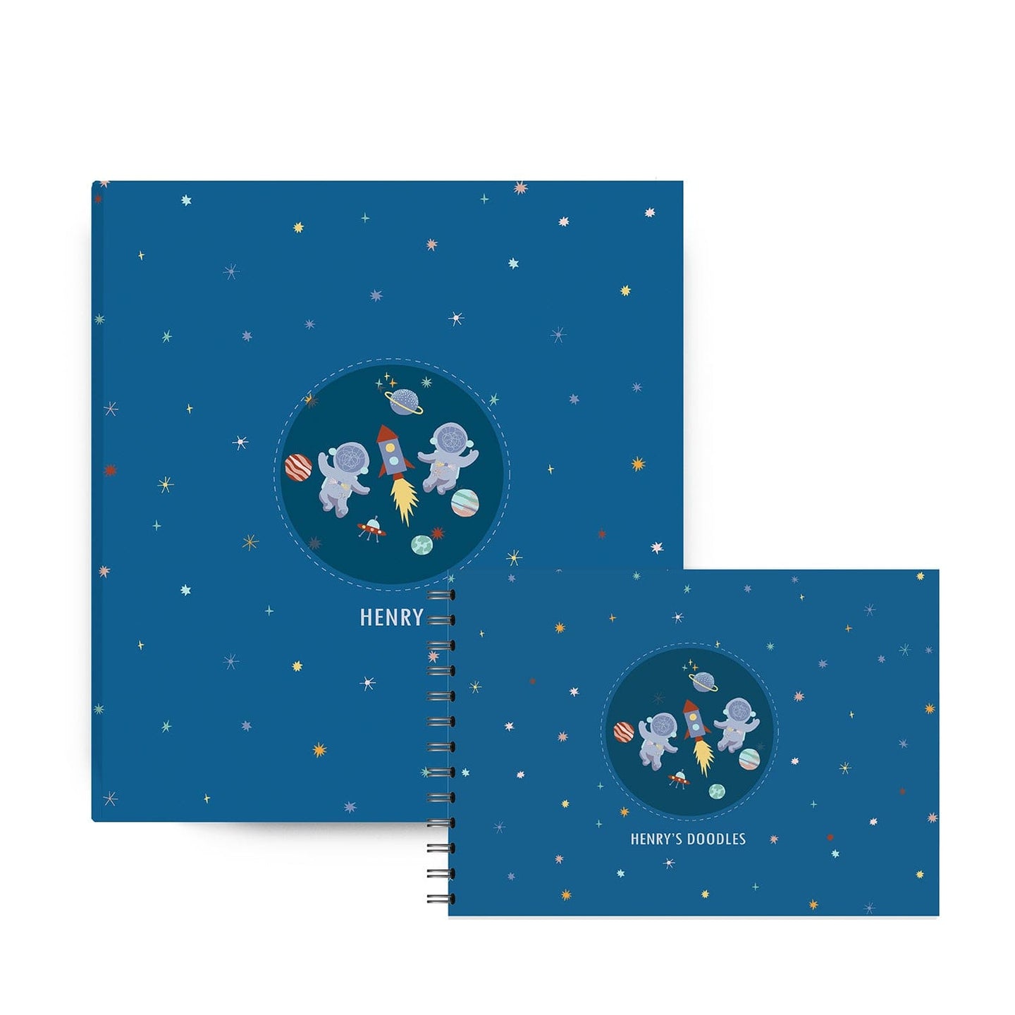 Cosmic Ring Binder & Doodle Book Set